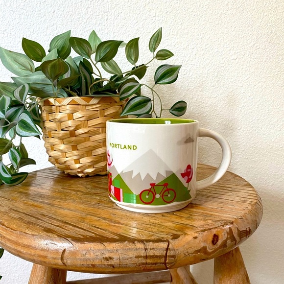 Starbucks Other - Portland Starbucks Oregon you are here Mt. Hood bicycle 2015 mug